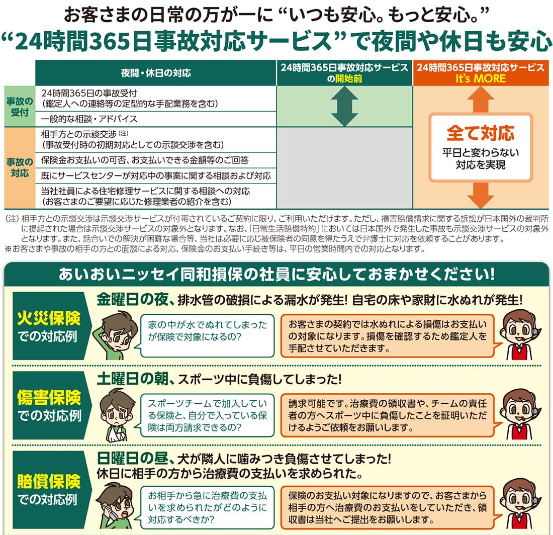 夜間・休日に事故が起きたら